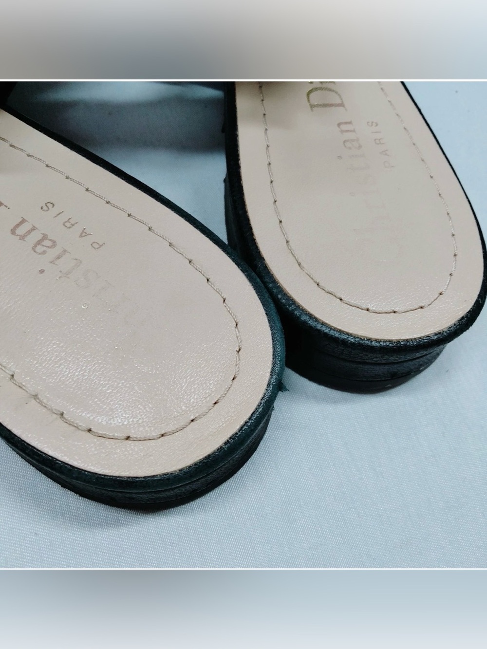 Authentic Dior J’Adior Slingback Flats - Picture 3 of 9
